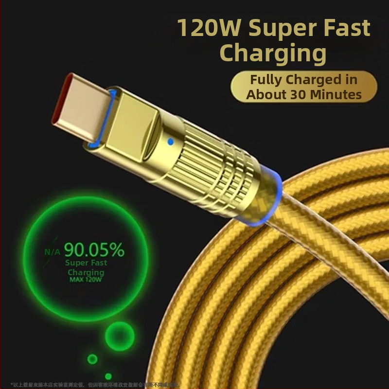 3-в-1 кабел за данни с Lightning, Micro USB и Type-C – PVC кабел за бързо зареждане, с едно гнездо