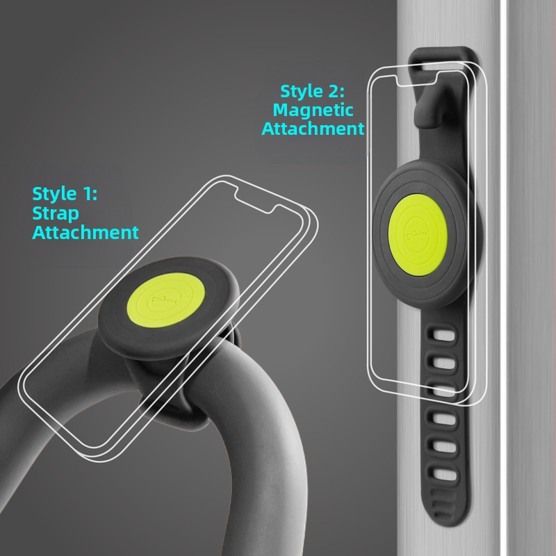 Bone magnetický držiak na telefón, silikón, univerzálny, pre vnútornú cyklistiku a beh