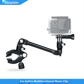 GoPro аксесоар монтаж със 360° въртене, мултифункционална щипка, материал PC и неръждаема стомана, марка Youyixin