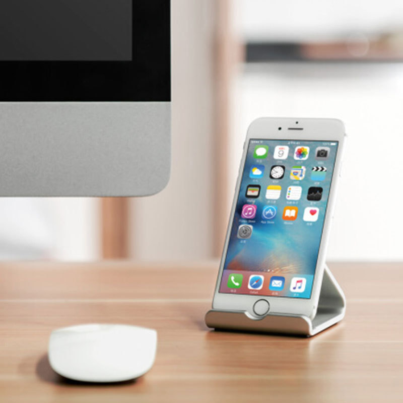 Galda statīvs telefoniem un planšetdatoriem – alumīnija sakausējums, universāla savietojamība, modelis Ap-4d