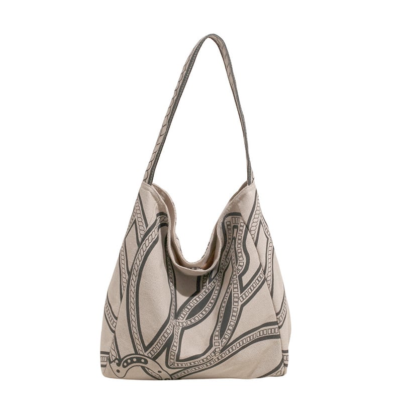 Női denim tote táska, vízszintes négyzet alakú forma, mágneszár, poliészter bélés, belső ID zseb