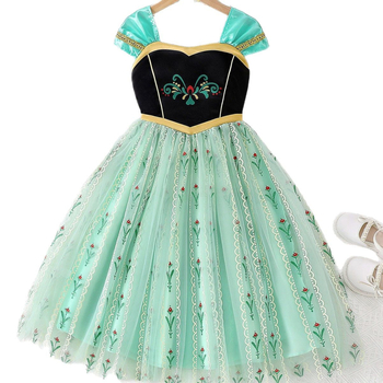 Paula Φόρεμα Φωτογράφισης για Κορίτσια – Δίκτυο Πολυεστέρας 85% με Βαμβακερή Επένδυση, Ηλικίες 3–8, Φθινόπωρο