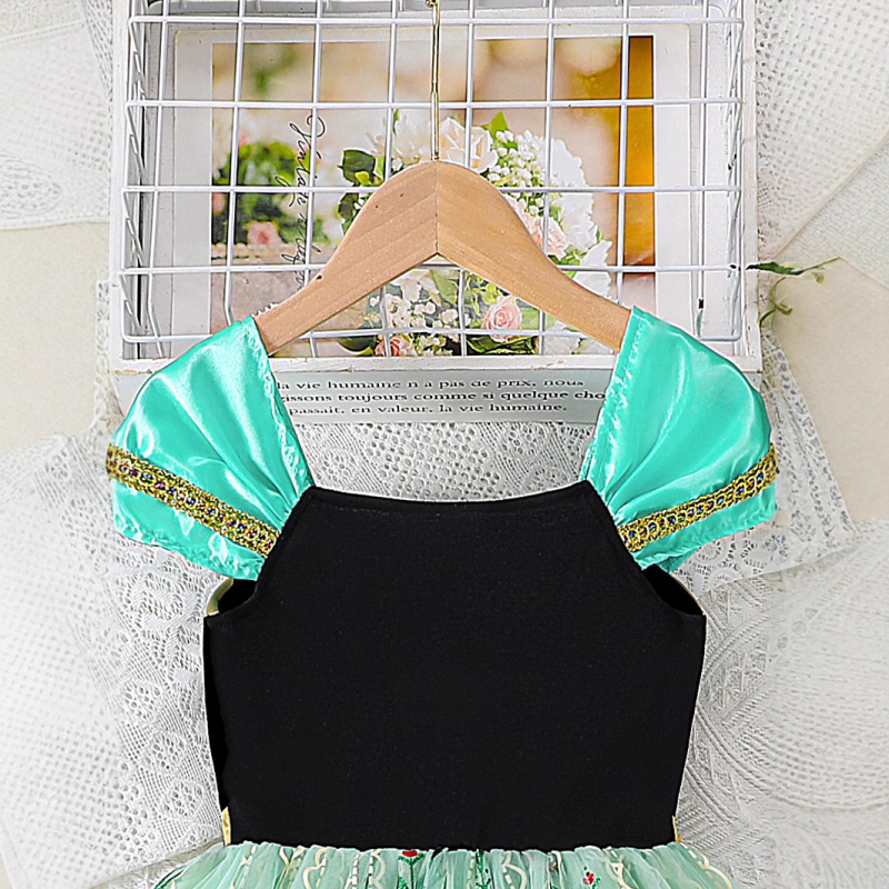 Paula Gyerekeknek Fotózásra Szóló Ruha – Hálószövet Poliészter 85% Béléssel, 3–8 éves Lányoknak, Ősz