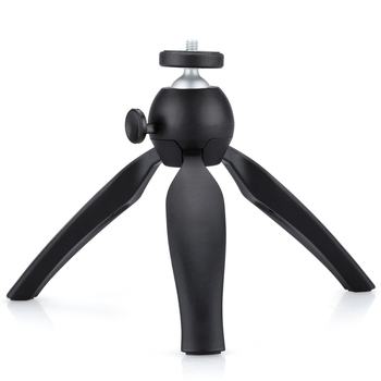 Επιτραπέζιο φορητό τρίποδο με μικρή κεφαλή-σφαίρα για κινητά, ABS σώμα, βίδωμα 1/4", φόρτος 800 g, μονοτμηματικός σχεδιασμός