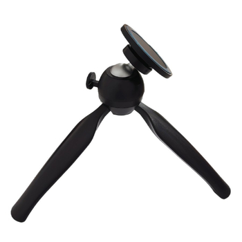 Επιτραπέζιο φορητό τρίποδο με μικρή κεφαλή-σφαίρα για κινητά, ABS σώμα, βίδωμα 1/4", φόρτος 800 g, μονοτμηματικός σχεδιασμός