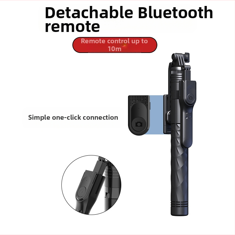 Jmary селфи прът за телефон с Bluetooth дистанционно, алуминиев телескопичен прът, подова стойка, товар 1 кг