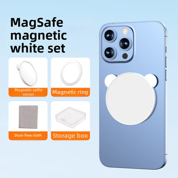 Telefonikaamera tagumise poole selfi-peegel magnetilise kinnitusega, mudel TH-255, universaalne ühilduvus, toetab privaatbrände