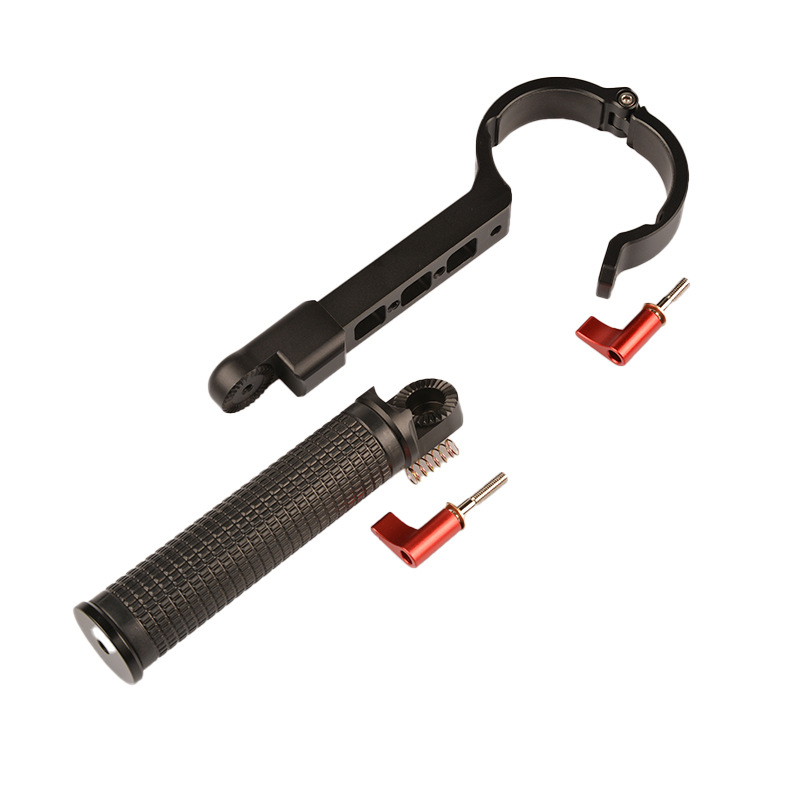 Επεκτεινόμενο χερούλι για Zhiyun Crane 2S σταθεροποιητή — αλουμινιακό κράμα, φόρτο 2–5 kg, κατάλληλο για λήψεις σε χαμηλή γωνία