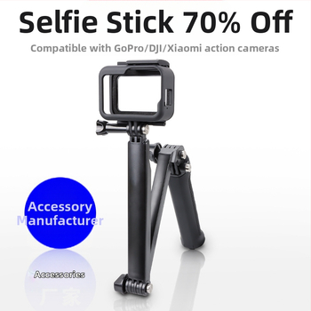 GoPro lisatarvik plastmassiline 3-osaline selfiekepp, mudel ZPG-02