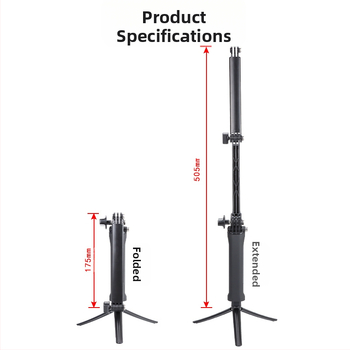 GoPro lisatarvik plastmassiline 3-osaline selfiekepp, mudel ZPG-02