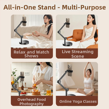 Stojan na stôl pre telefón a tablet – zliatina, univerzálny štýl, možnosť prispôsobenia