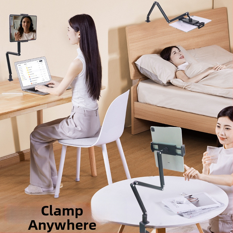 Сгъваема настолна стойка за таблети iPad, съвместима, 0.75 кг, OEM готова