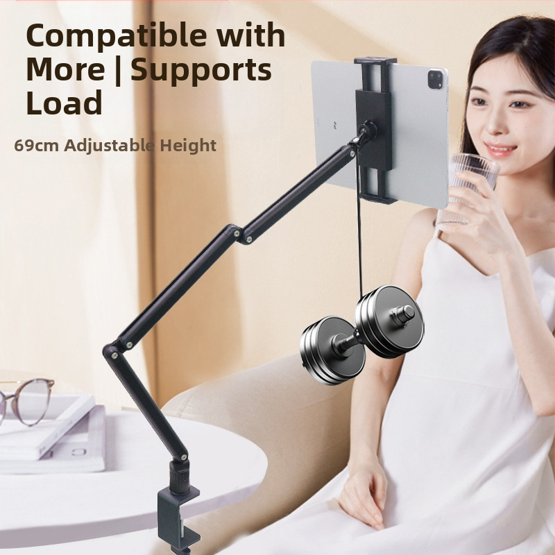 Сгъваема настолна стойка за таблети iPad, съвместима, 0.75 кг, OEM готова