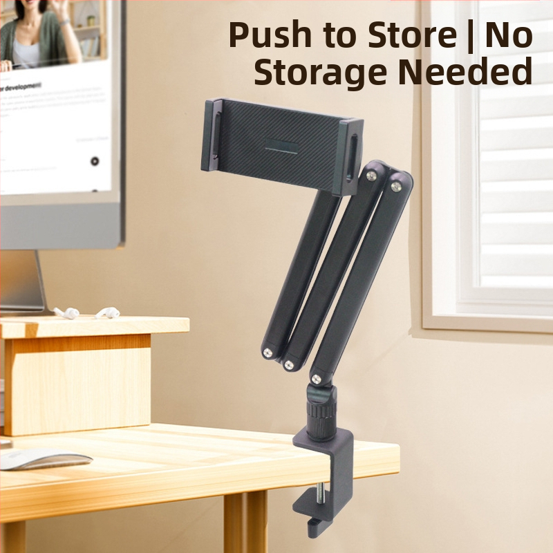 Сгъваема настолна стойка за таблети iPad, съвместима, 0.75 кг, OEM готова