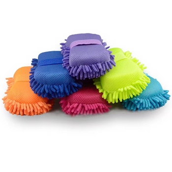 Auto pesemisvamm chenille kiududega, mitmeotstarbeline tööriist; tüüp: auto pesemisvamm; töötlemine ja kohandamine: Jah