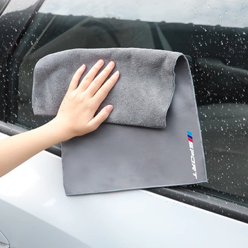 Automobilio plovimo rankšluostis, velūro medžiaga, AB siūlai, 500 g/m², logotipo spauda leidžiama, daugiafunkcinis rankšluostis