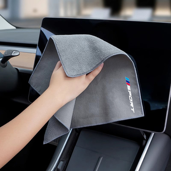 Automobilio plovimo rankšluostis, velūro medžiaga, AB siūlai, 500 g/m², logotipo spauda leidžiama, daugiafunkcinis rankšluostis