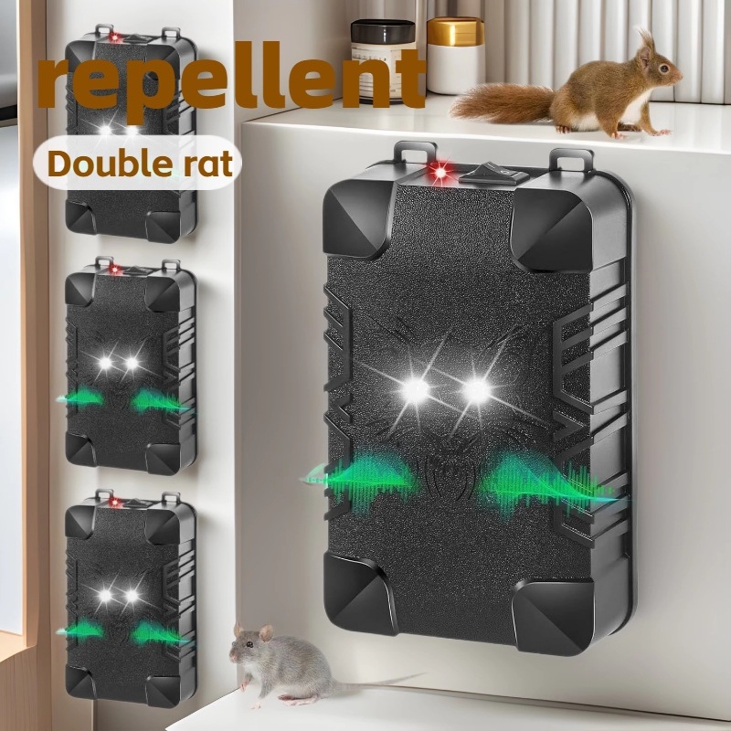 Repelent ultrasonic pentru mașină împotriva șoarecilor, model 818A — 220V, 20 kHz, 1W