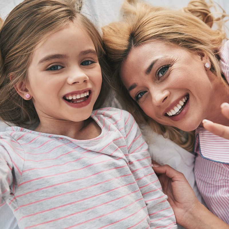 Szív alakú fülbevalók rozsdamentes acélból, elektroplatírozás, Xiyang Jewelry, elegáns stílus