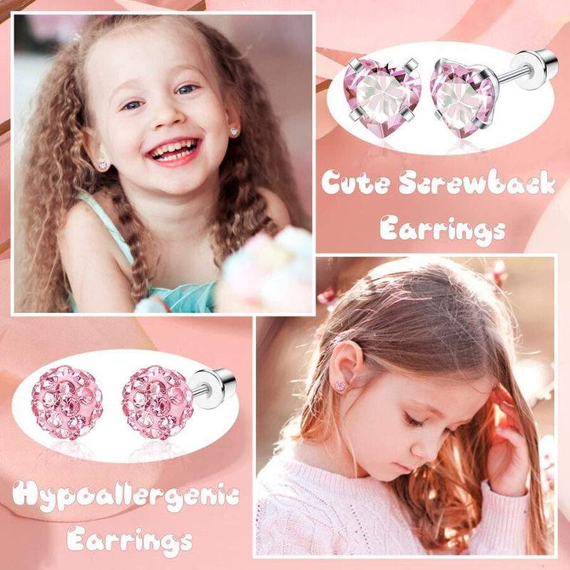 Szív alakú fülbevalók rozsdamentes acélból, elektroplatírozás, Xiyang Jewelry, elegáns stílus