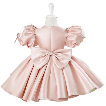 Πριγκιπικό φόρεμα για κορίτσια, Μείξη πολυεστέρα, κατάλληλο για όλες τις εποχές, ηλικίες 3–8 ετών