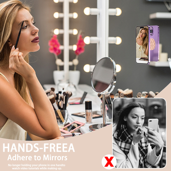 Silikoonist magnetiline telefonihoidja vaakumiga, tugev ja kompaktne, geomeetriline disain, logotüüp trükitud