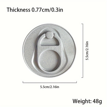 Ötvözetből készült mágneses gyűrűs telefonállvány, Coca-Cola konzerv dizájnnal, testreszabás támogatott