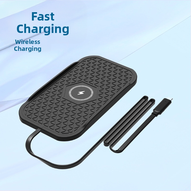 Bezdrôtová nabíjačka do auta pre Apple a Huawei – 15W rýchle Qi nabíjanie, QC3.0, 2A výstup