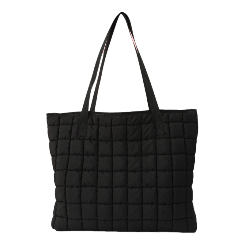 Utcai stílusú poliészter Tote táska mágneszáras záródással, horizontális négyzet alakú — Feihong