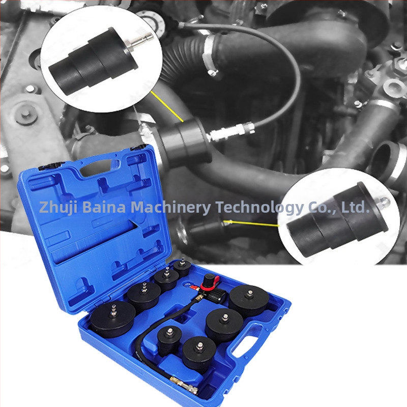 Set 9 dielov na testovanie turbo systému, nástroj na zisťovanie únikov a detektor kladkového systému