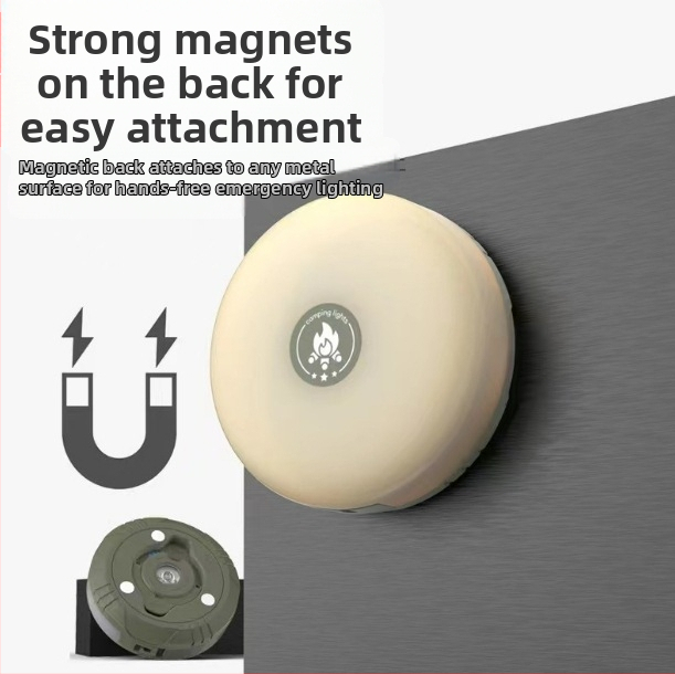 Къмпинг лампа с LED, презареждаща се, 5V, 4.5W, еднополюсен бутон