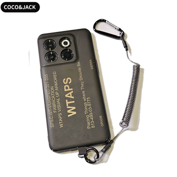 Mobiiltelefonikaelapael - TPUtoru + terastraadi konstruktsioon, silikoonköis, metallist klammer, unisex, kohandatav