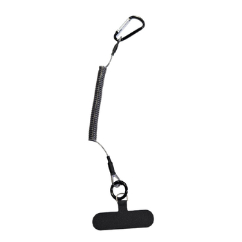 Mobiiltelefonikaelapael - TPUtoru + terastraadi konstruktsioon, silikoonköis, metallist klammer, unisex, kohandatav