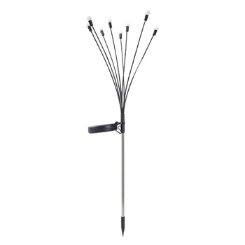 Päikesega tulukujuline aiavalgus | LED modelleeriv valgus, 6/8/10 pead, IP65, reguleeritav, tööiga 10000 tundi