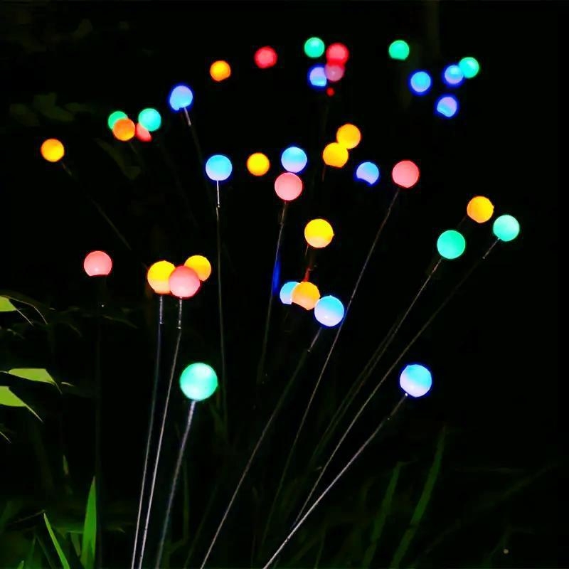 Päikesega tulukujuline aiavalgus | LED modelleeriv valgus, 6/8/10 pead, IP65, reguleeritav, tööiga 10000 tundi