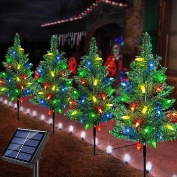 Ηλιακά φώτα εδάφους – μικρό δέντρο εξωτερικού χώρου, IP65, 5W, 6–12 ώρες λειτουργίας, ζωή 12000h