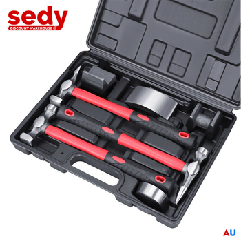 Комплект за ремонт на автомобилна ламарина за вдлъбнатини – чук за ламарина с плоска глава и инструмент за ламарина, модел 65667, бренд: Other, многофункционален