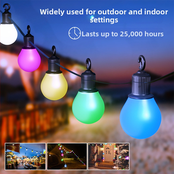 G40 nutikas LED pallidega joon, USB toide 5V, 5W, IP65 veekindel, kaugjuhtimispult