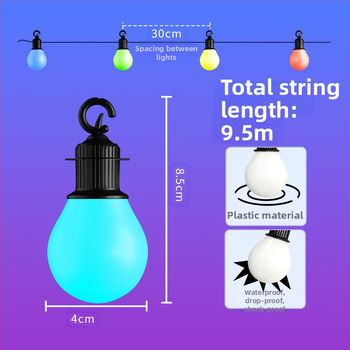 G40 nutikas LED pallidega joon, USB toide 5V, 5W, IP65 veekindel, kaugjuhtimispult