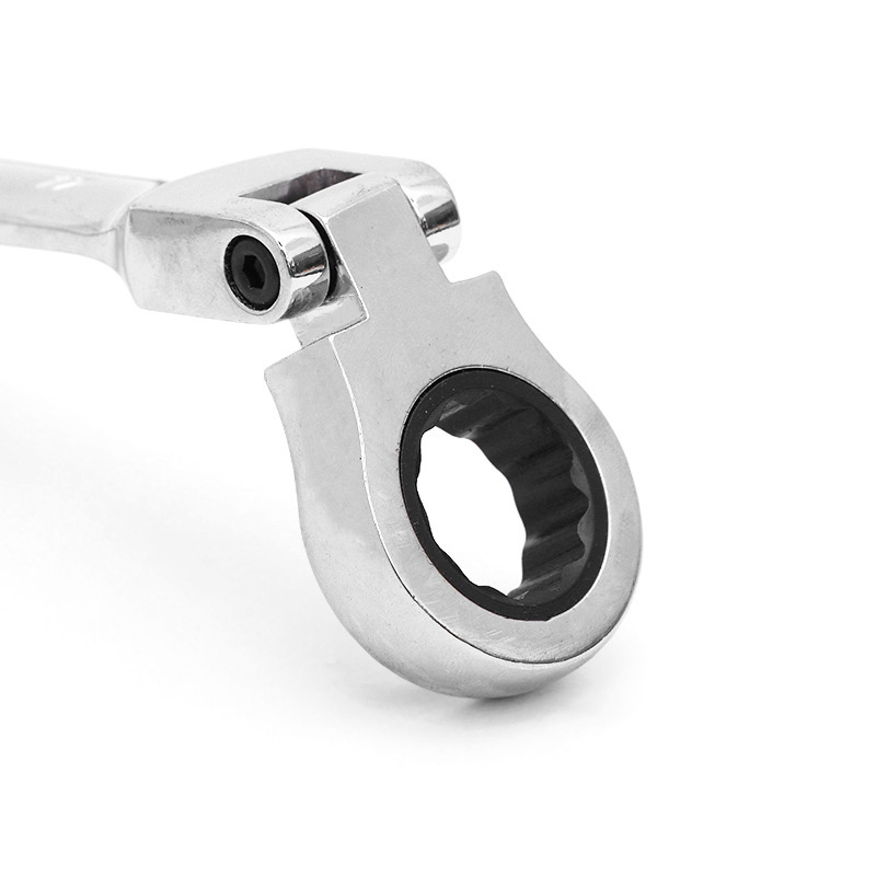 Ratschet-tööriistade komplekt universaalse kahepäävilise otsaga, süsinikterasest, Mekda