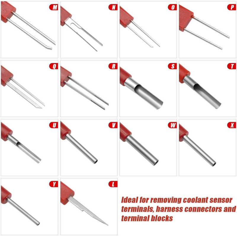 Универсален комплект инструменти за отстраняване на терминали - Aikool; Материал: Друг; Обхват на приложение: По подразбиране