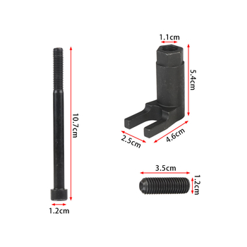 Εργαλείο αφαίρεσης ψεκαστήρα καυσίμου ντίζελ για Ford Powerstroke 6.7L, 2011–2018, Μοντέλο 3418, χάλυβας 45#, παραμετροποίηση διαθέσιμη