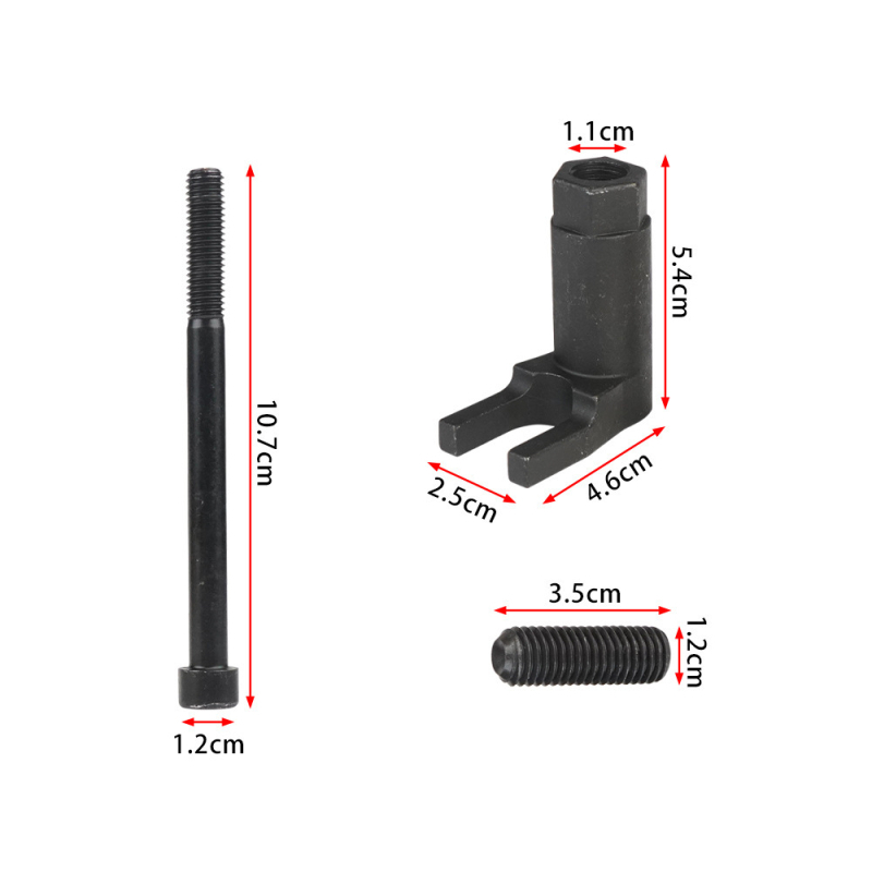 Dízel üzemanyag-injektor eltávolító eszköz Ford Powerstroke 6.7L-hez, 2011–2018, Modell 3418, 45# acél, testreszabás elérhető