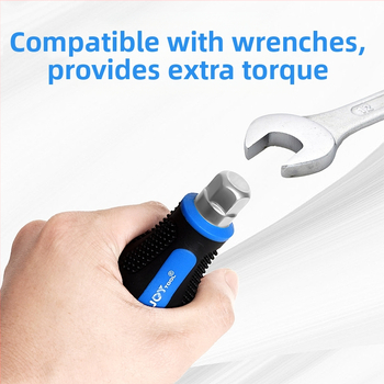 Σετ 12 κατσαβιδών Phillips και επίπεδης κεφαλής, με μαγνητικό κρουστικό οδηγό, πολυλειτουργικό