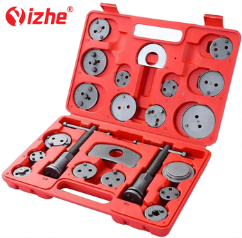 Yizhe YZ-6023, 21-osaline piduri kolvi tagasivõtmise tööriistade komplekt, liblikatüüpi, auto piduriklotside vahetuseks ja demonteerimiseks
