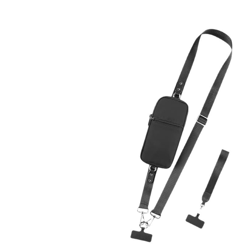 Kahe ühes mobiiltelefone lanyard koos eemaldatava rahakotiga, reguleeritav nailonist rihm, metallist klamber, kohandatav logo