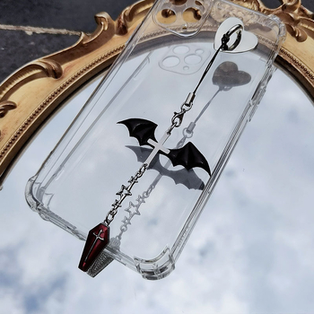 Κολιέ-αλυσίδα κινητού — κράμα, ηλεκτροπλατίωση, μοτίβο Cross/Crown/Roman Numeral, έκδοση Άνοιξη 2023, με άδεια ιδιωτικής ετικέτας