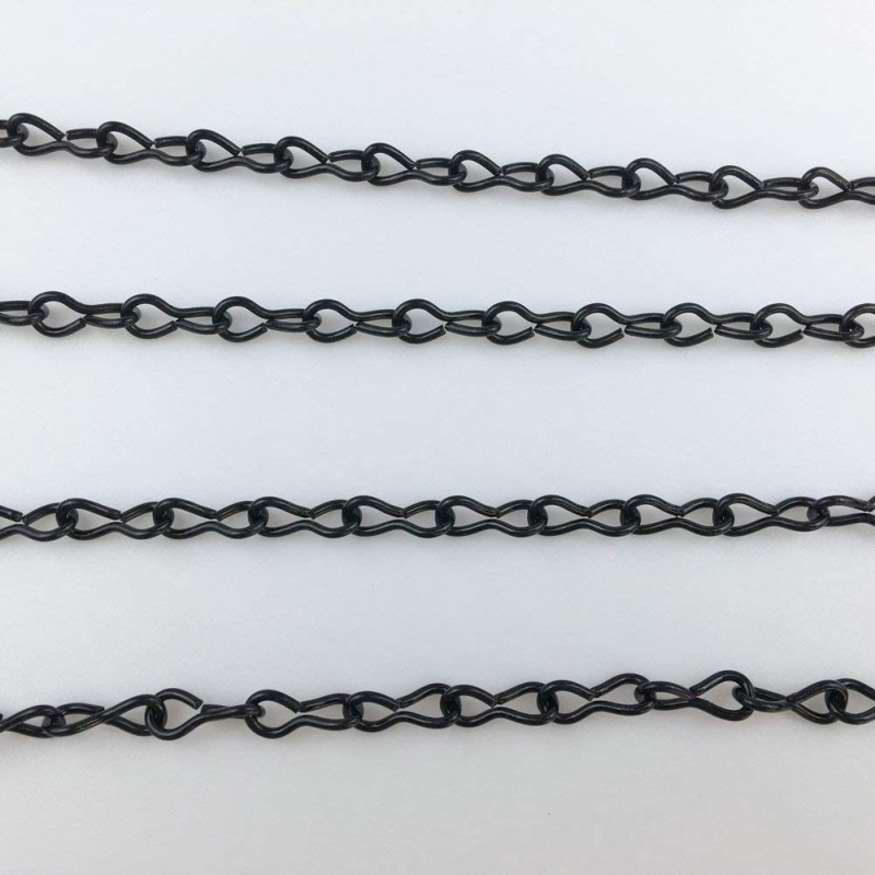 Geležinė kilnojamoji grandinė su žiedu sodo dekorui — rankų darbas; Medžiaga: geležis; Prekės ženklas: G + D; Pritaikymas: vazonėliams ir paukščių narvams