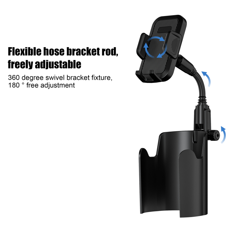 Πτυσσόμενη βάση ποτηριού αυτοκινήτου – για νερό, κινητό και tablet (Μοντέλο S3-2+m01)