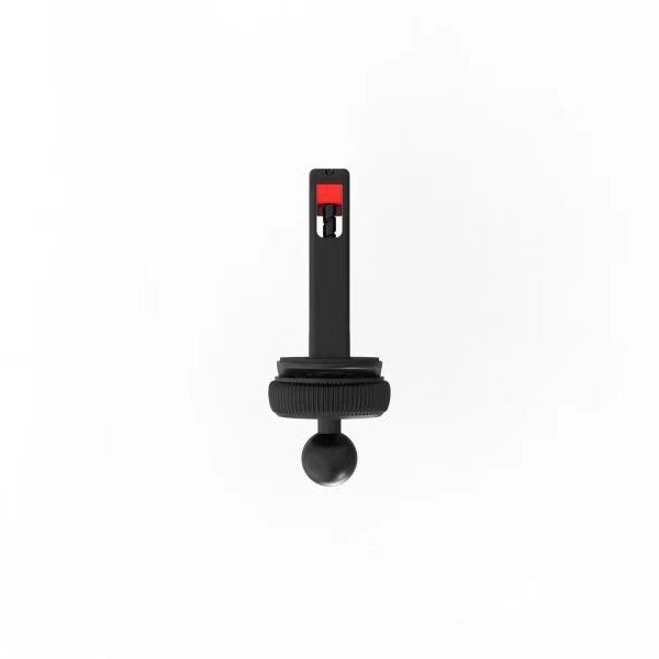 Автомобилен държач за въздушен изход – кръгла основа за закачалка, универсална за хоризонтално и вертикално монтиране, щракащ монтаж, електрическо захващане, 5W